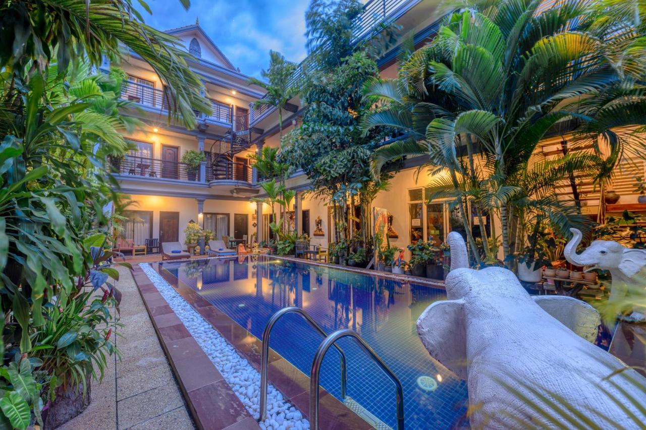 Asanak D'Angkor Boutique Hotel Siem Reap Dış mekan fotoğraf