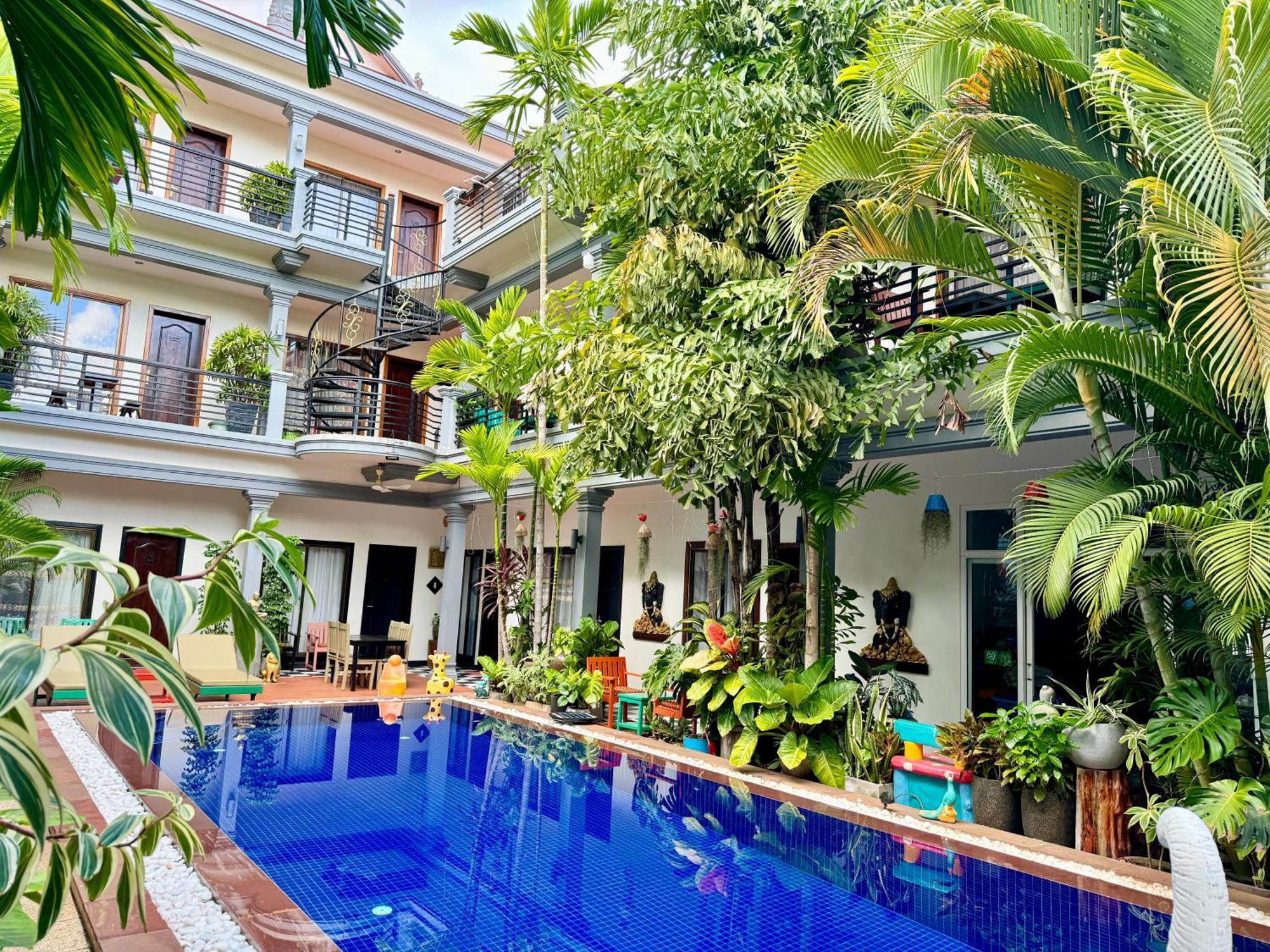 Asanak D'Angkor Boutique Hotel Siem Reap Dış mekan fotoğraf