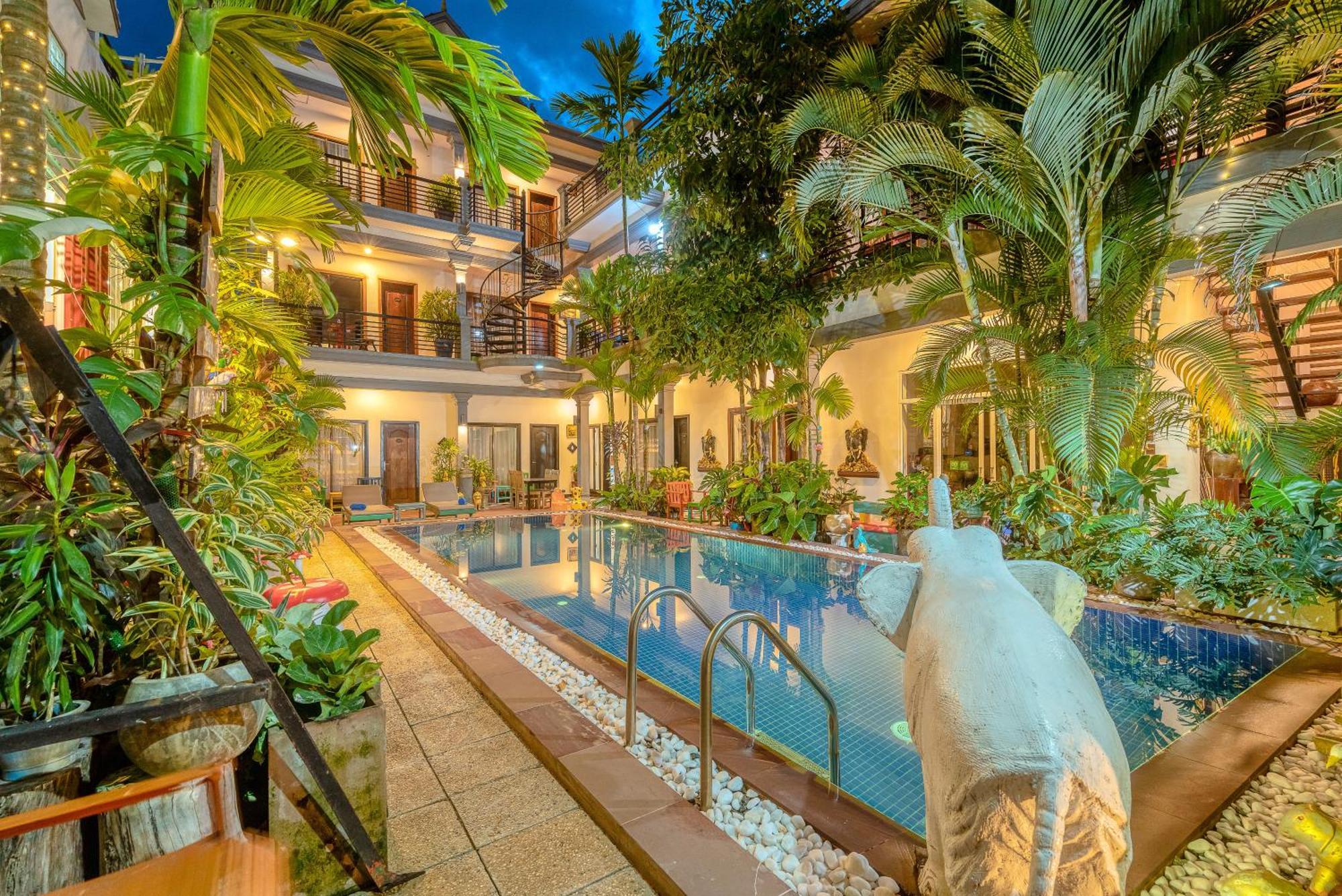Asanak D'Angkor Boutique Hotel Siem Reap Dış mekan fotoğraf