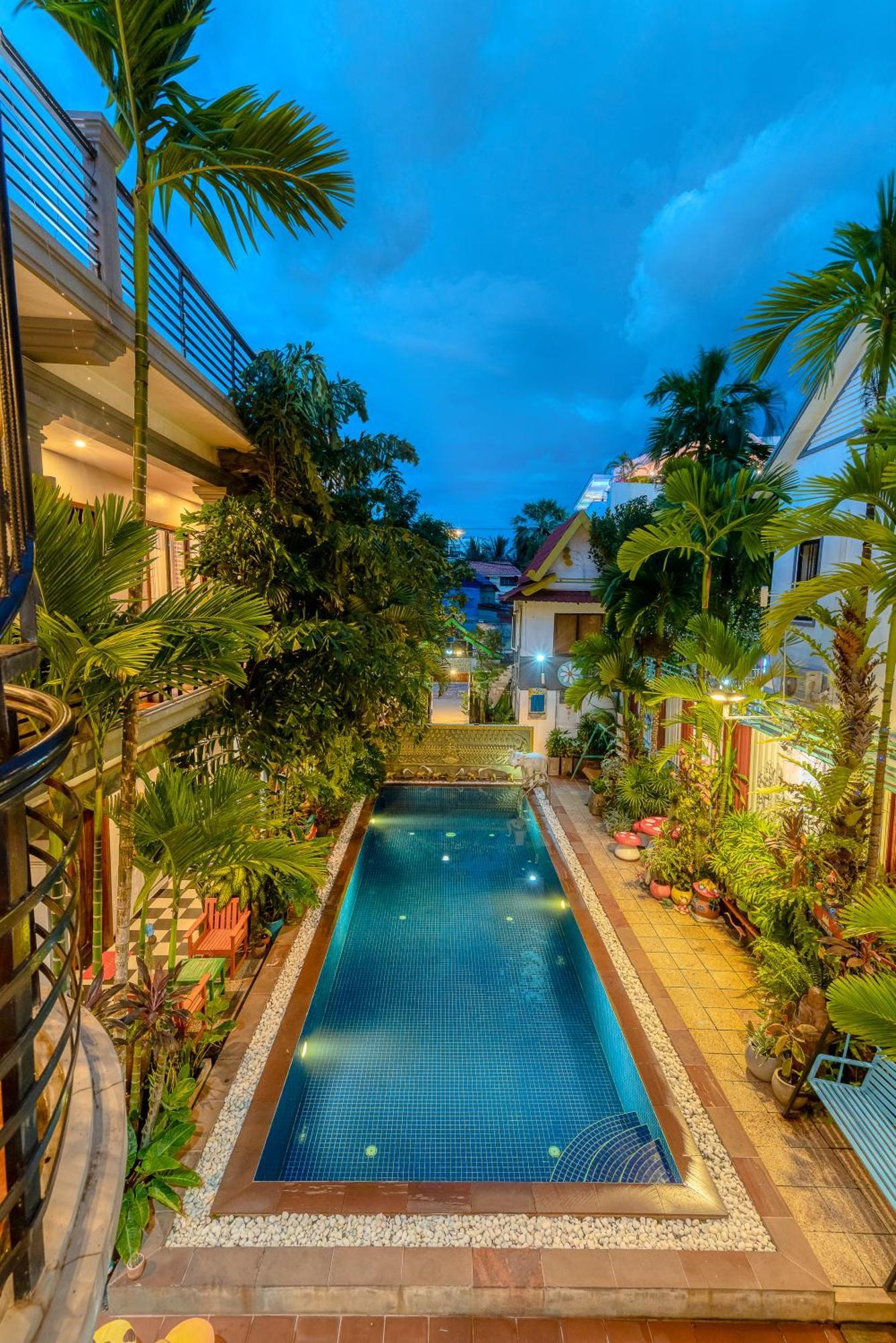 Asanak D'Angkor Boutique Hotel Siem Reap Dış mekan fotoğraf
