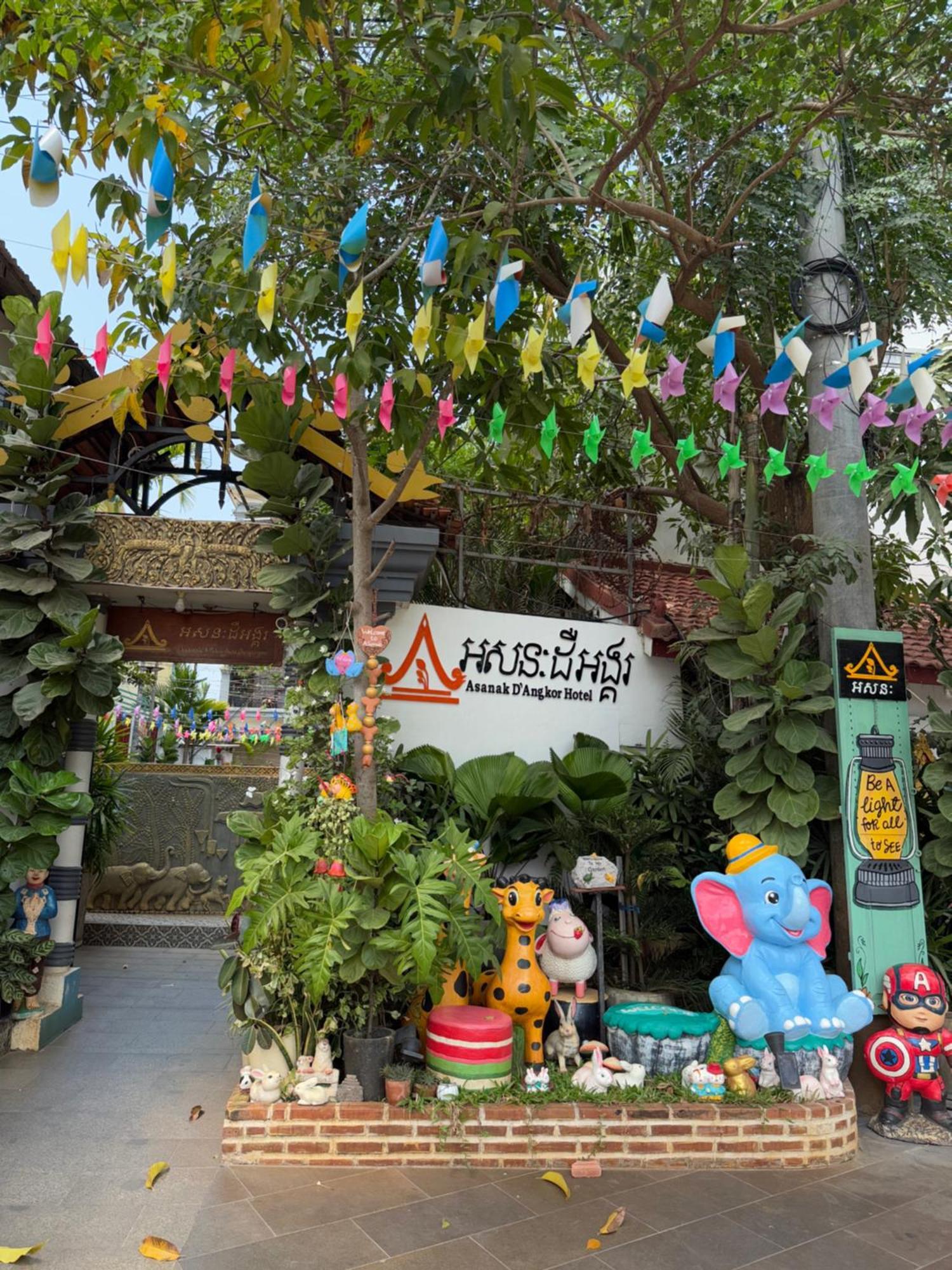 Asanak D'Angkor Boutique Hotel Siem Reap Dış mekan fotoğraf