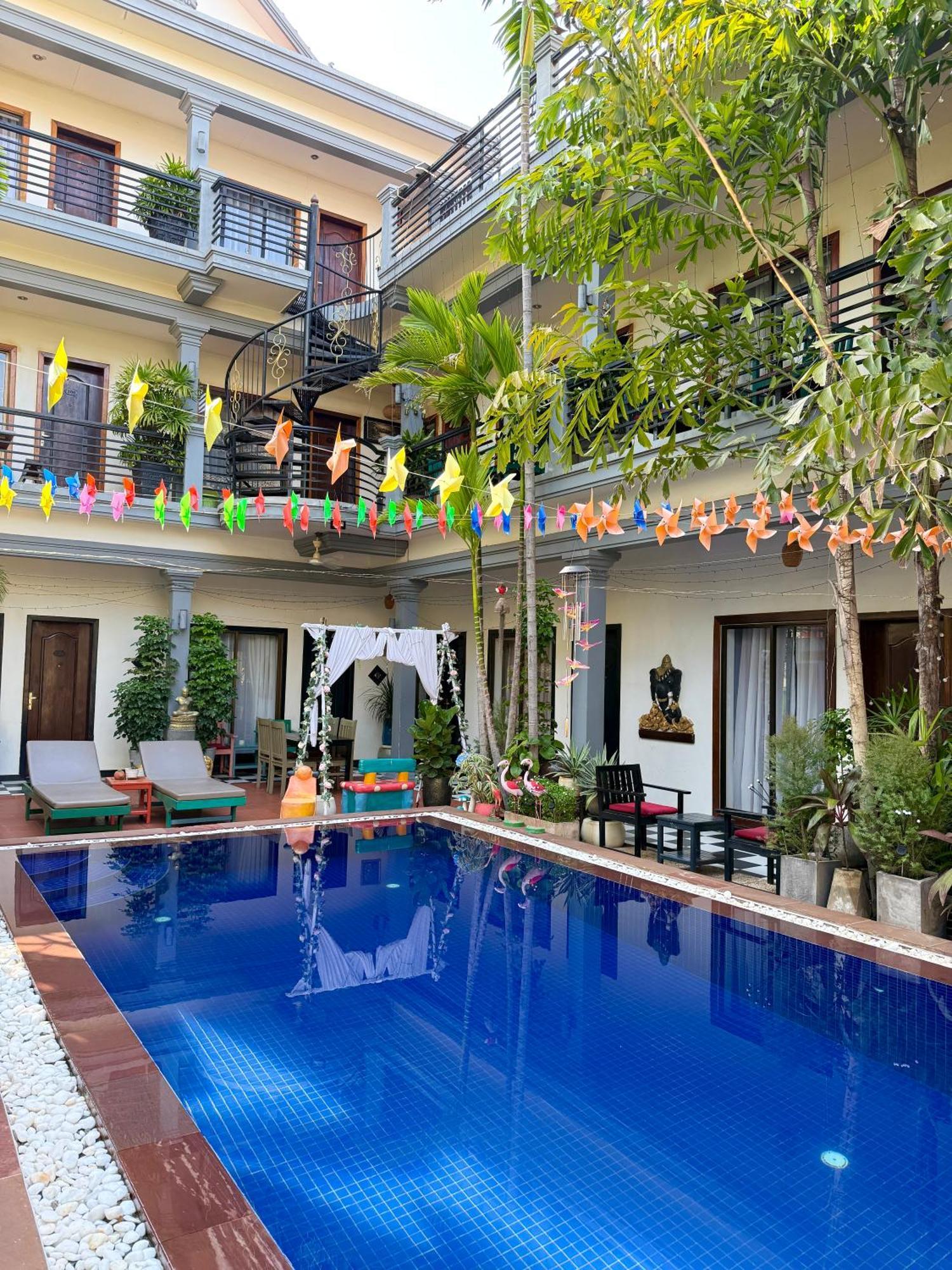 Asanak D'Angkor Boutique Hotel Siem Reap Dış mekan fotoğraf